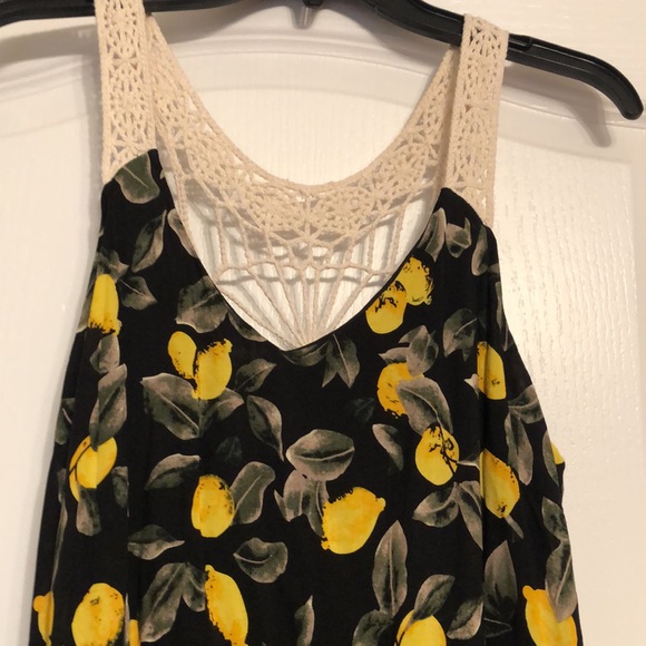 Entro Lemon Print Dress - Picture 2 of 9